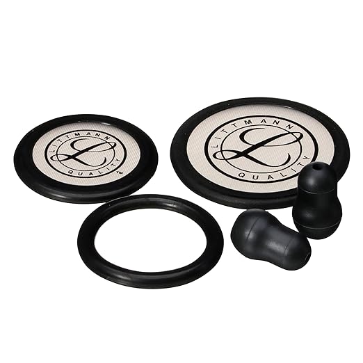 Littmann Stethoscope Spare Parts Kit - Black (Classic III, Cardiology IV)